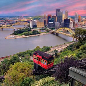pittsburgh, city, architecture